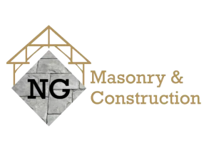 NG Masonry & Construction Business Logo